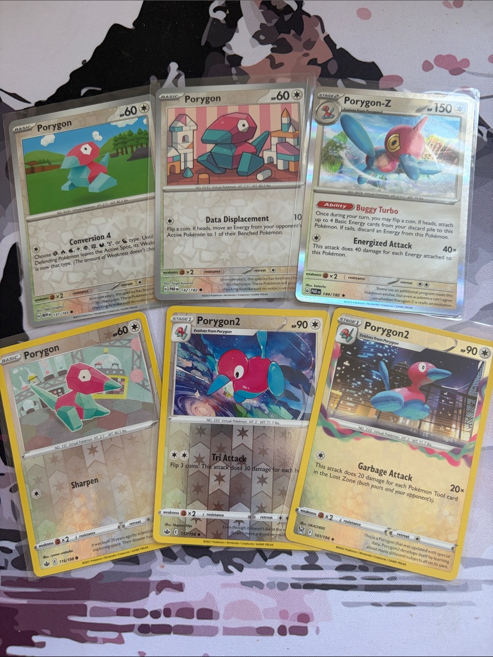 Porygon Porygon2 & Porygon-Z Evolution Lot | 6 Cards | Reverse Holo ✨5/$25✨